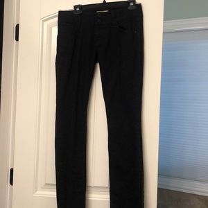 CAbi straight leg black jeans